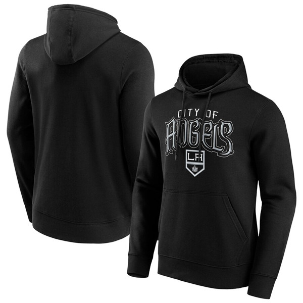 Men's Los Angeles Kings Black Hometown Graphic Hoodie - Click Image to Close